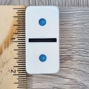 1:1 Replacement Dominoes Large Dot Shiny Color 2 X 1 X 5/8th